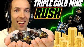 Triple Gold Mine RUSH! Can this insanity pay off? - Direct Strike