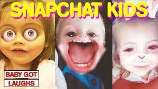 Funniest Snapchat Babies! HILARIOUS Kids Using Face Filters YOU WILL LAUGH MAY 2018