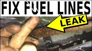 replacing RUSTY leaking fuel lines so you can drive with CONFIDENCE