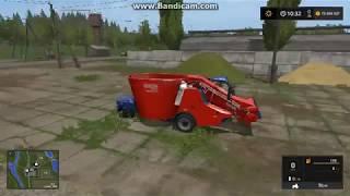 Как делать питательную смесь для коров в игре Farming Simulator 2017