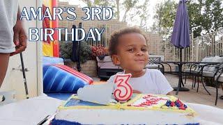 Amar's 3rd Birthday | 2022 Vlog #54 |  That Chick Angel TV