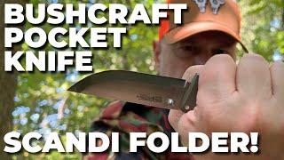 POCKET KNIFE For Bushcraft & Wilderness Camping | Cold Steel Finn Wolf