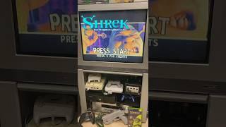 Shrek on OG Xbox Classic 🫏 #shrek #dreamworks #ogxbox #xbox #shorts