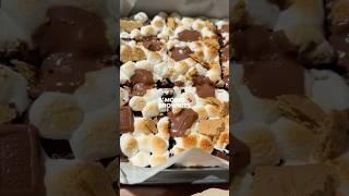 Gooey S’mores brownies