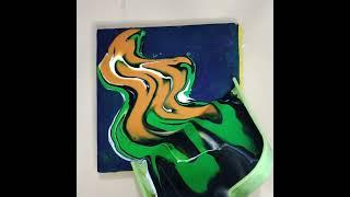#fluidart #acrylicpourpainting #youtubeshorts #shorts
