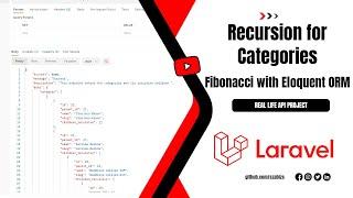 Laravel - Build recursive categories with relationships through Eloquent ORM - Episode 7