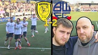 Sheehan Screamer wins it! | Burton Albion v Bolton Wanderers Matchday Vlog