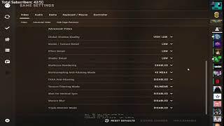d0cc settings | config , nvidia . video settings , launch options | CSGO