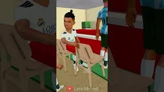 Ronaldo help Messi  FreeFire animation #shorts