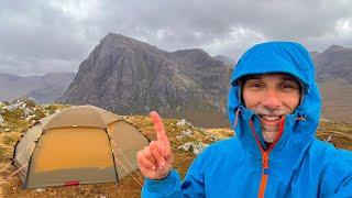 󠁧󠁢󠁳󠁣󠁴󠁿 Is This Glencoe’s Finest View - Wild Camping in the Scottish Highlands