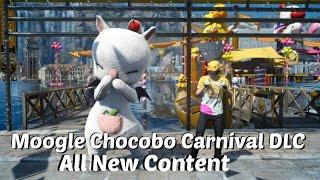 FINAL FANTASY XV - Moogle Chocobo Carnival DLC Gameplay Walkthrough l All New Content PS4 Pro