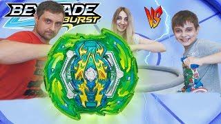 ФЛЕИР АШУРА на Большой Арене БейБлэйд Обзор Flare Ashura 5 Survive Retsu Random Booster 16 BeyBlade