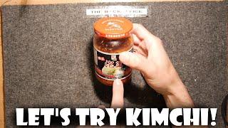 Lets Try Korean Kimchi - actually made in Taiwan Tasting