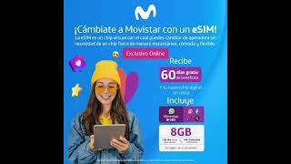 Activa tu eSIM de Movistar en solo 24 horas. Es una experiencia superior