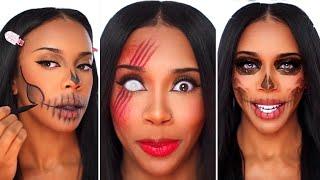 CUTE  or SPOOKY  Easy Halloween Makeup Tutorials 2024