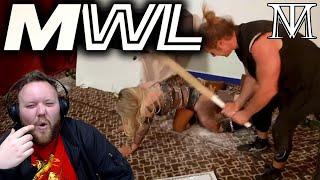 Natalia Markova Vs Dow Jones @ Chainsaw's Funeral | Moist Wrestling League (MWL) Reactions