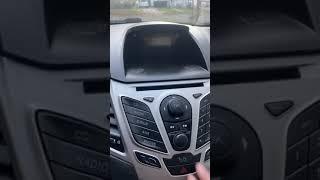 How to remove radio on 2011 Ford Fiesta step by step