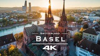 Basel - Switzerland  - by drone [4K]