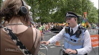 Clashes at Pride rally in Central London as marchers meet counterprotest