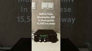WBCQ from Monticello MN 15,500 km away