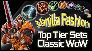 Vanilla Fashion - Best Looking Classic WoW sets for each Class.