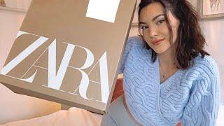 SPRING ZARA HAUL | TRY-ON | MARCH 2021 | Katie Waller