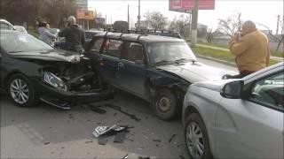 ДТП 06.03.17 / VW Passat vs Ваз 2104 vs Lada Vesta