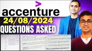 ACCENTURE 24/08/2024 Questions & Solutions | Accenture Repeating Questions