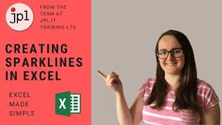 Creating Sparklines in Excel