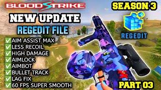 Blood Strike Regedit File Aimbot Aimlock Aim Assist Less Recoil‼️Blood Strike Fix Lag 60 Fps Smooth