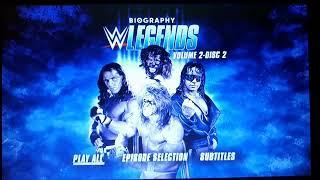 A&E Biography WWE LEGENDS: VOLUME 2 DVD Menu (DISC 2)