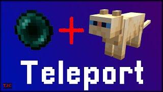 TELEPORT im SURVIVAL (nur per REDSTONE) | TUTORIAL | MC Java 1.19+