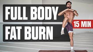 15 MIN FULL BODY FAT BURN WORKOUT | Rowan Row