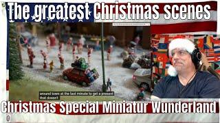 The greatest Christmas scenes in Wunderland | Christmas Special | Miniatur Wunderland - REACTION