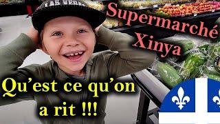 Découverte du supermarché asiatique Xinya à Québec, venez tester les produits avec nous, !!