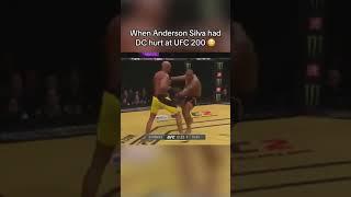 When Anderson Silva fought DC on short notice at UFC 200 