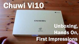 Chuwi Vi10 Unboxing, Hands On, First Impressions!