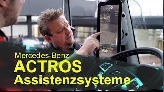 Mercedes-Benz Actros Assistenzsysteme [Teil 2] MirrorCam Tempomat Lkw Truck Ausfahrt Probefahrt Kiel