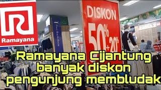 BELANJA BAJU LEBARAN DI RAMAYANA dept.store waw banyak discount