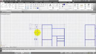 5  Создание координатного массива осей в AutoCAD видеокурс