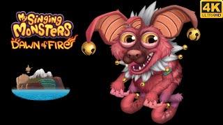 Baby Hyehehe - Sound and Animation / Breeding (My Singing Monsters: Dawn of Fire) 4k