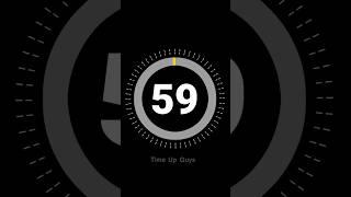 59 Second Countdown    #animation #countdowntimer #trending #viralvideo