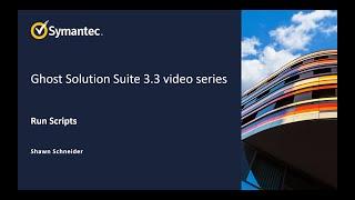 Ghost Solution Suite 3.3 video series, Run scripts