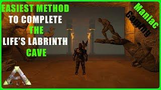 HOW TO COMPLETE LIFE'S LABRINTH PUZZLE CAVE | RAGNAROK | ARK: SURVIVAL EVOLVED