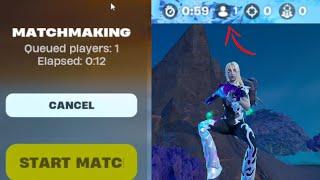 How To Load Into A Private Solo Game In Fortnite (Custom Matchmaking)