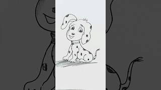 how to draw a 101 dog  #drawtoys #drawing #pencildrawing