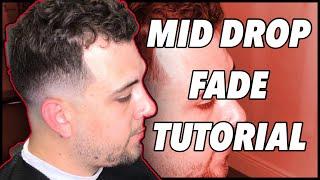 HOW TO DO A MID DROP FADE | BALD/SKIN | STRAIGHT HAIR |