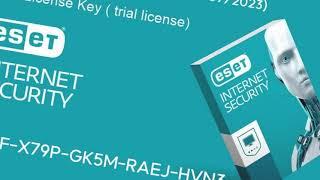 ESET NOD32 ANTIVIRUS Free Trial License activation key for 30 days | July 11, 2023