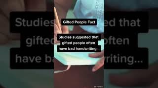 Psychology Fact About Gifted People#shorts