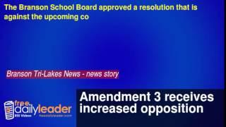 Amendment 3 receives increased opposition